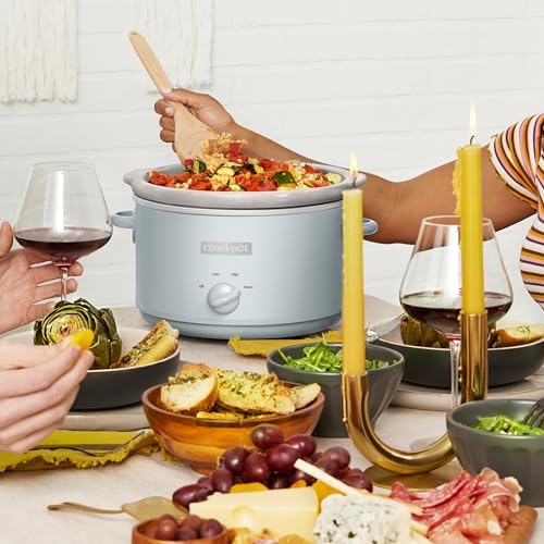 Crock-Pot 4.5 Quart Manual Slow Cooker – Macaroon Blue LK7W