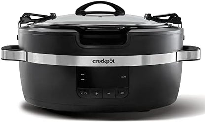 Crock-Pot Thermoshield 6 Quart Slow Cooker with Carry Handles VHID