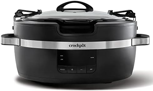 Crock-Pot Thermoshield 6 Quart Slow Cooker with Carry Handles VHID
