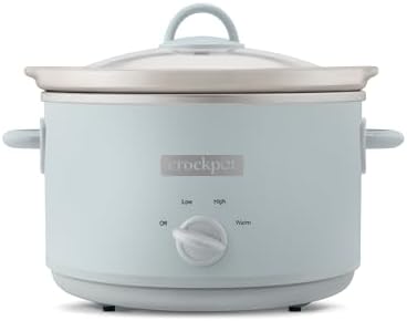 Crock-Pot 4.5 Quart Manual Slow Cooker – Macaroon Blue LK7W
