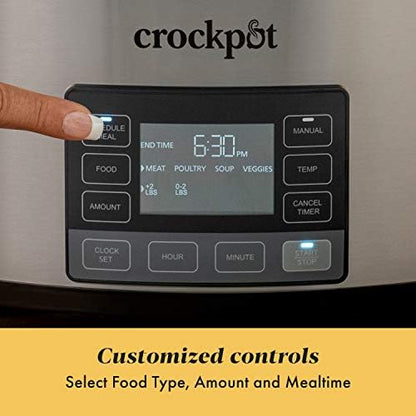 Crock-Pot MyTime 6 Quart Programmable Slow Cooker 3L7X