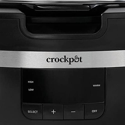 Crock-Pot Thermoshield 6 Quart Slow Cooker with Carry Handles VHID