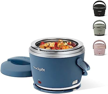 Crock-Pot Electric Lunch Box Food Warmer 20oz – Faded Blue 5MX6