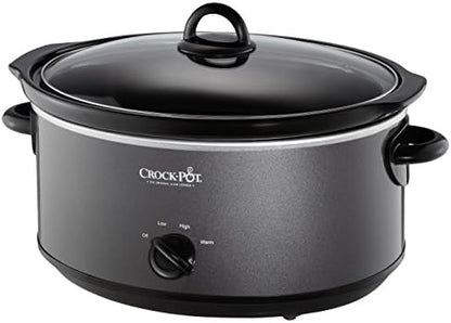 Crock-Pot 7 Quart Slow Cooker – Charcoal VLGW