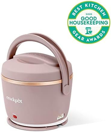 Crock-Pot Electric Lunch Box Food Warmer 20oz – Blush Pink 9P2Q