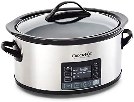 Crock-Pot MyTime 6 Quart Programmable Slow Cooker 3L7X
