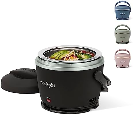 Crock-Pot Electric Lunch Box Food Warmer 20oz – Black I3MM
