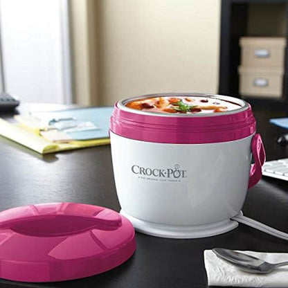 Crock-Pot Lunch Crock Portable Food Warmer 20oz – Pink ASEP