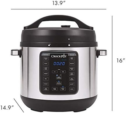 Crock-Pot 8 Quart Express Crock Multi-Use Pressure Cooker YSO8