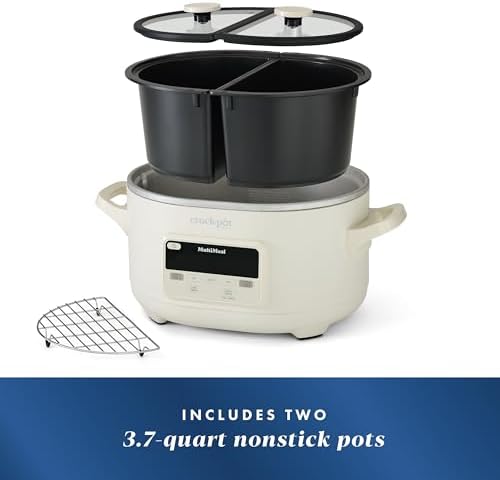 Crock-Pot MultiMeal Multicooker with Programmable Slow Cooker RKSX