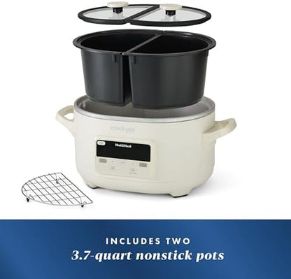 Crock-Pot MultiMeal Multicooker with Programmable Slow Cooker RKSX