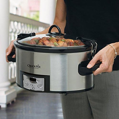 Crock-Pot Cook & Carry 6 Quart Programmable Slow Cooker 6TFZ