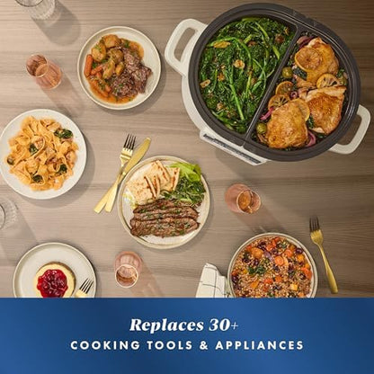 Crock-Pot MultiMeal Multicooker with Programmable Slow Cooker RKSX