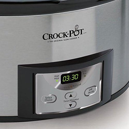 Crock-Pot Cook & Carry 6 Quart Programmable Slow Cooker 6TFZ