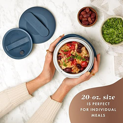 Crock-Pot Electric Lunch Box Food Warmer 20oz – Faded Blue 5MX6