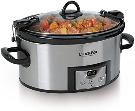 Crock-Pot Cook & Carry 6 Quart Programmable Slow Cooker 6TFZ