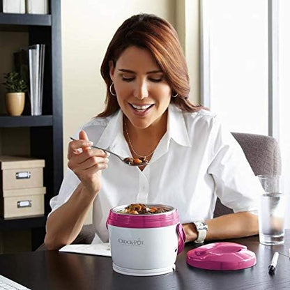 Crock-Pot Lunch Crock Portable Food Warmer 20oz – Pink ASEP
