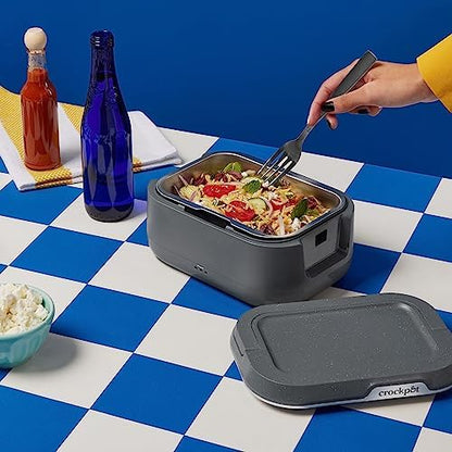 Crock-Pot Portable Electric Lunch Box Food Warmer 28oz V3IP