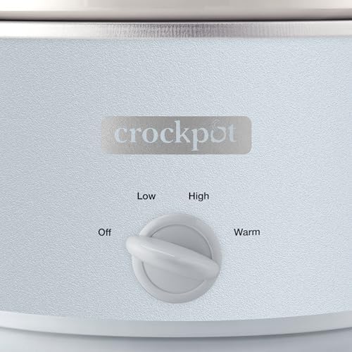 Crock-Pot 4.5 Quart Manual Slow Cooker – Macaroon Blue LK7W