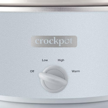 Crock-Pot 4.5 Quart Manual Slow Cooker – Macaroon Blue LK7W