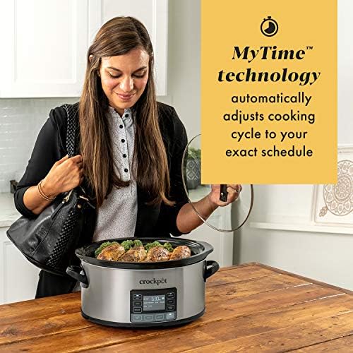 Crock-Pot MyTime 6 Quart Programmable Slow Cooker 3L7X
