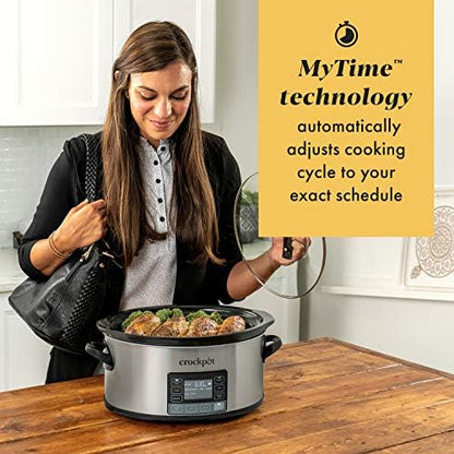 Crock-Pot MyTime 6 Quart Programmable Slow Cooker 3L7X