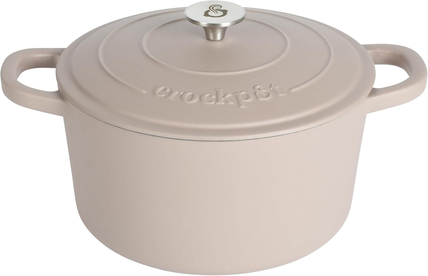 Crock-Pot 3 Quart Enameled Cast Iron Dutch Oven – Aqua V9VG