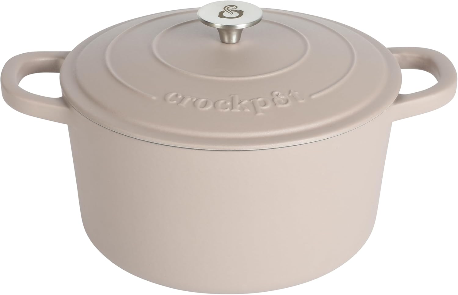 Crock-Pot 3 Quart Enameled Cast Iron Dutch Oven – Aqua V9VG