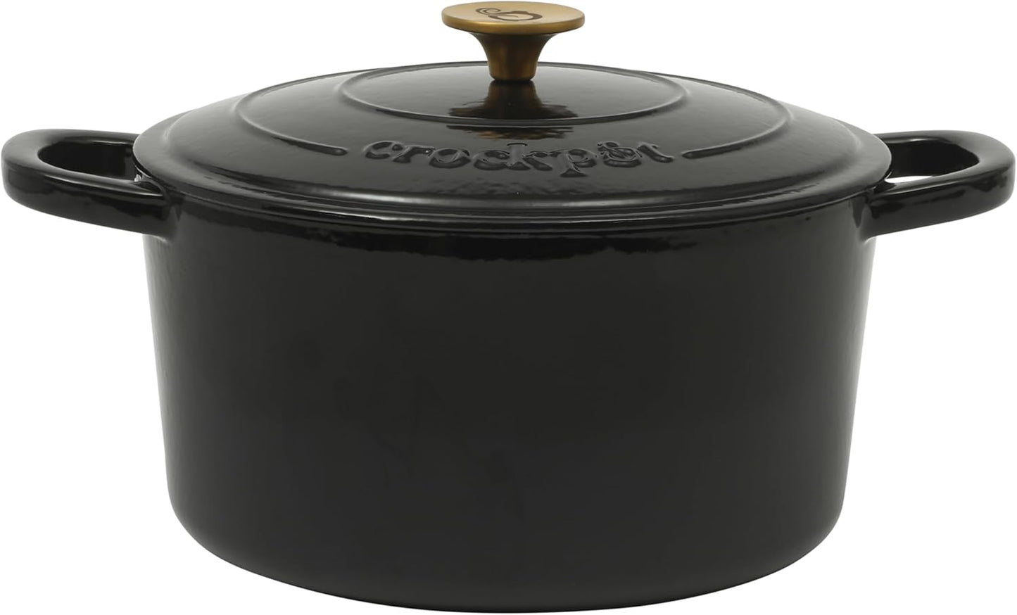Crock-Pot 3 Quart Enameled Cast Iron Dutch Oven – Aqua V9VG