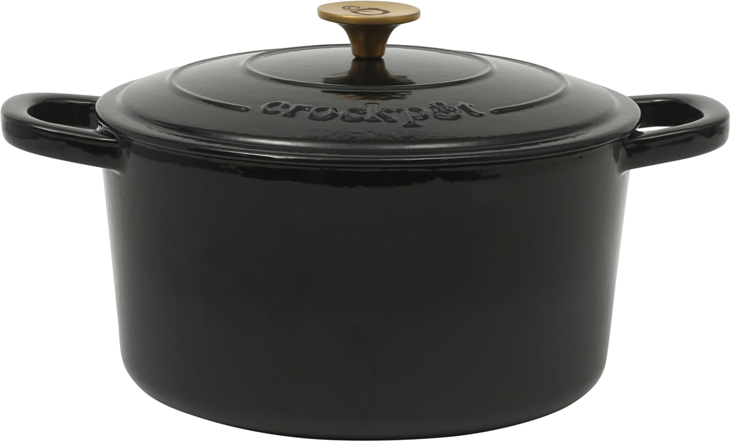 Crock-Pot 3 Quart Enameled Cast Iron Dutch Oven – Aqua V9VG