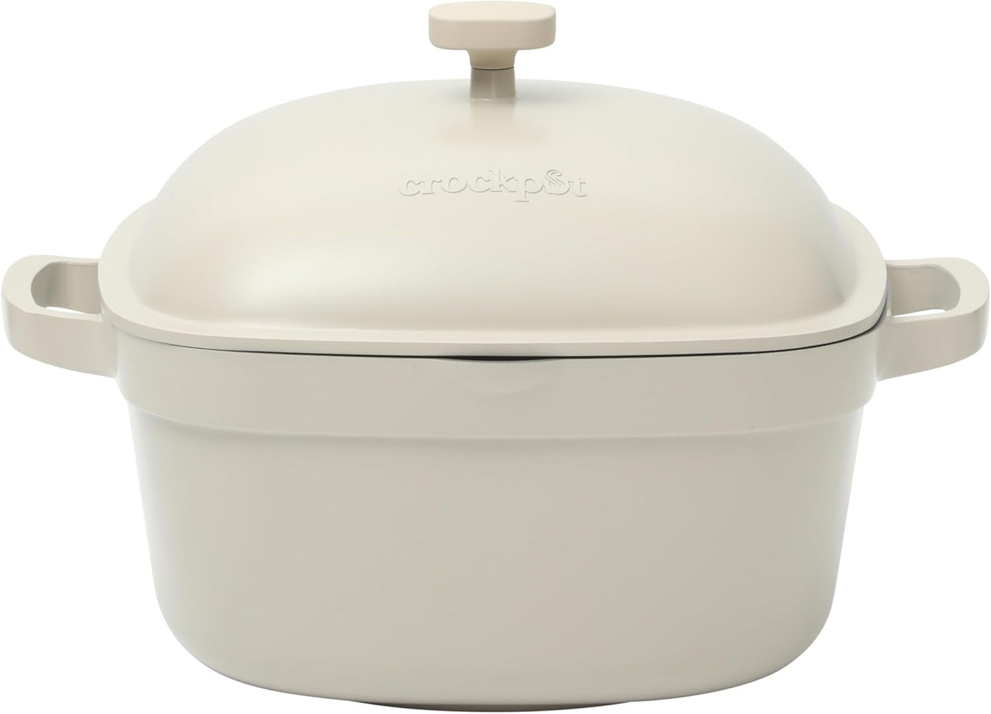 Crock-Pot 3 Quart Enameled Cast Iron Dutch Oven – Aqua V9VG