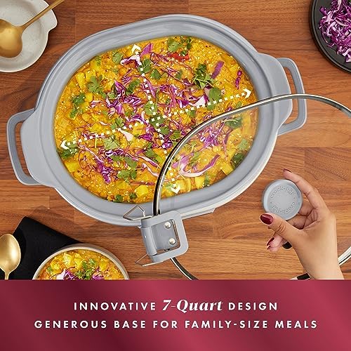 Crock-Pot 7 Quart Programmable Cook & Carry Slow Cooker GEBX