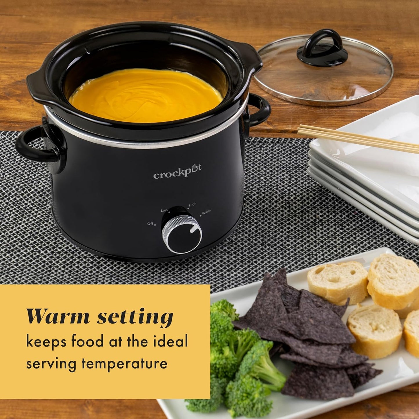 Crock-Pot 2 Quart Mini Slow Cooker – Classic Compact Cooker Y6OH